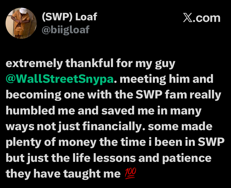 SWP member feedback — Discipline & Process